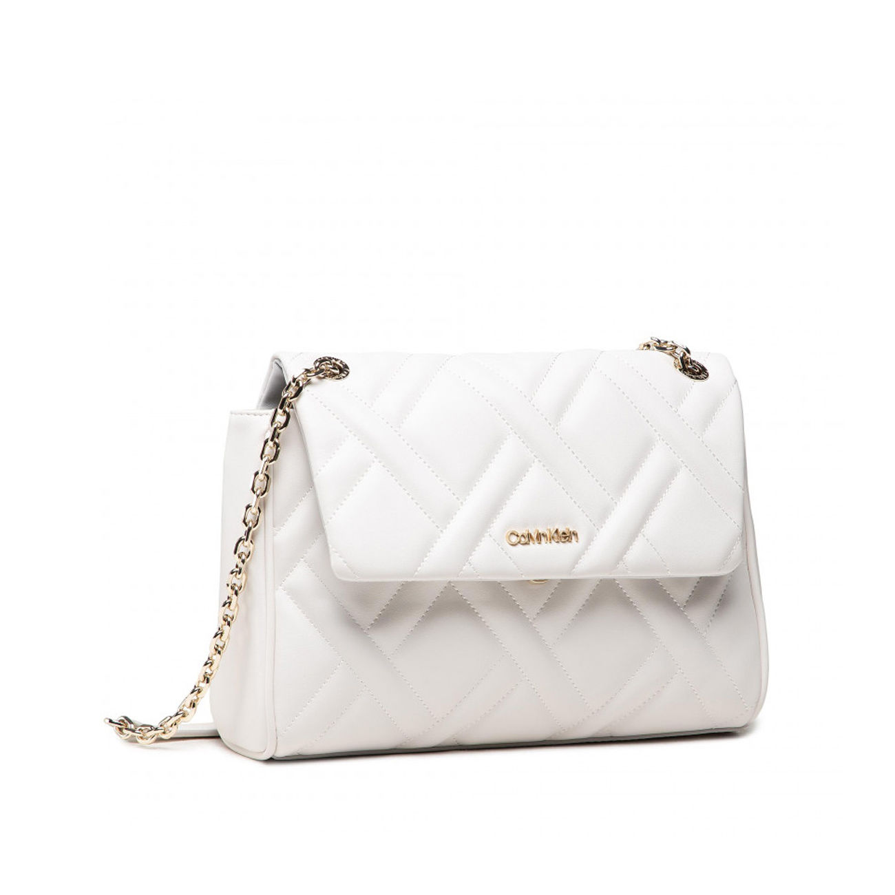 Calvin Klein Monogram Logo Satchel/Purse/Handbag off White Style H9GDJKJ1 |  eBay
