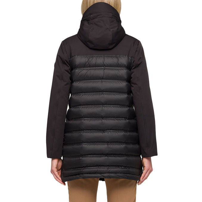 QUILTED COAT WITH HOOD
