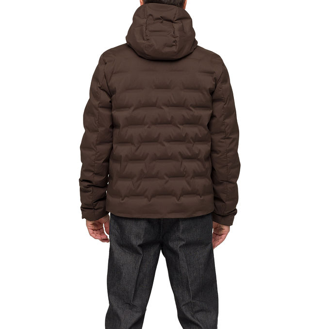 QUILTED DOWN JACKET WITH HOOD