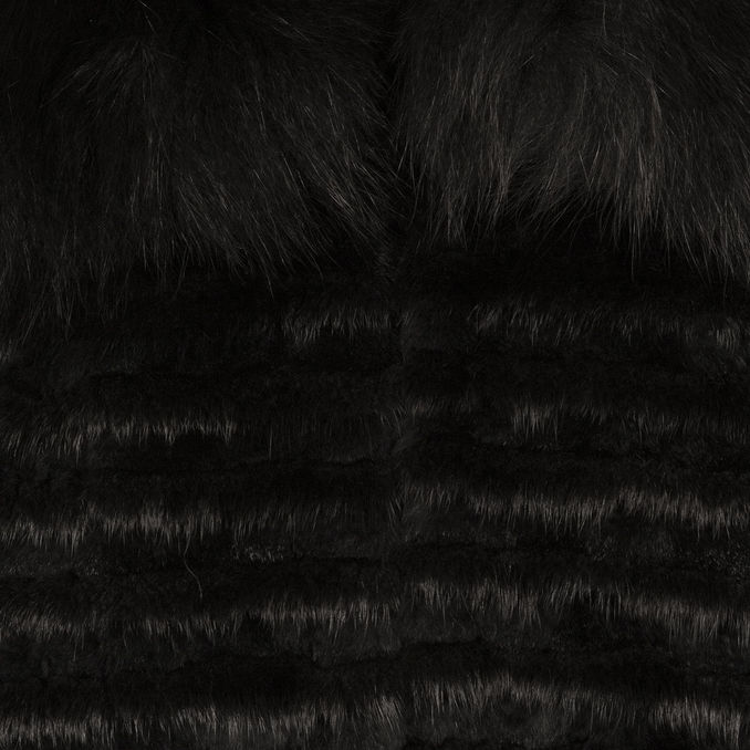 RABBIT+MINK FUR