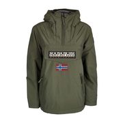 RAINFOREST POCKET WINTER JACKET WITH HOOD Woman Green depth RAINFOREST POCKET WINTER JACKET WITH HOOD Woman Green depth