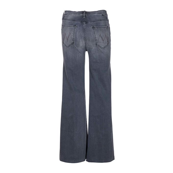 RAW CUT FLARED JEANS Woman Dancing in the moon