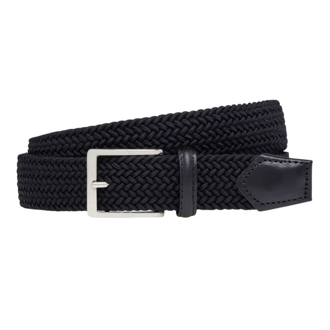RAYON STRETCH BELT Man Black