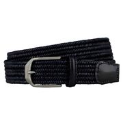 RE-CILCED LEATHER ELASTIC BELT  RE-CILCED LEATHER ELASTIC BELT