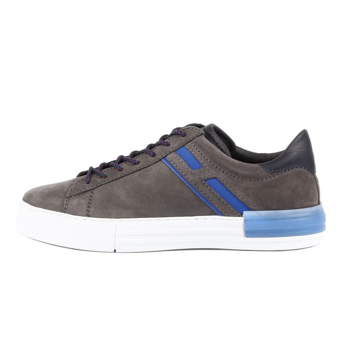 REBEL SNEAKERS Man Anthracite Bluette