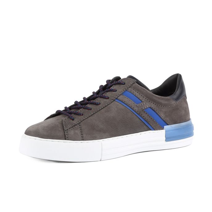 REBEL SNEAKERS Man Anthracite Bluette