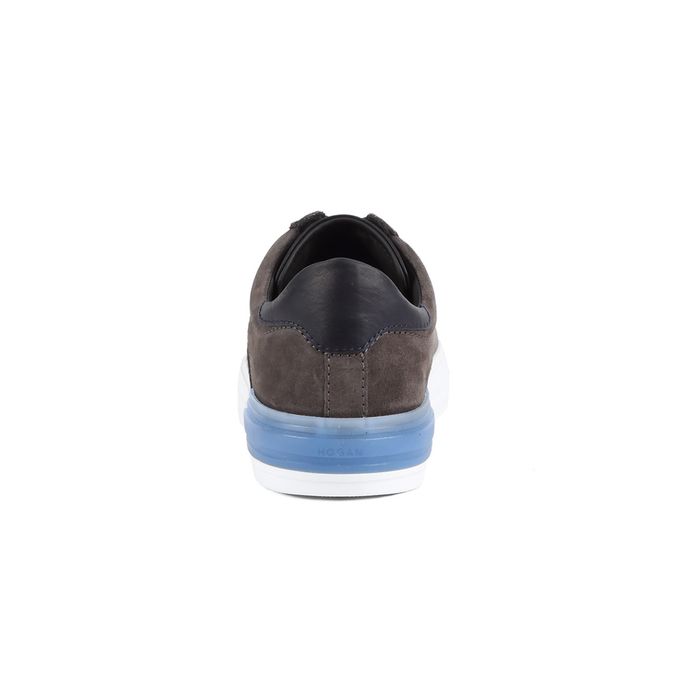 REBEL SNEAKERS Man Anthracite Bluette