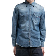 REGULAR-FIT DENIM SHIRT Medium Blue REGULAR-FIT DENIM SHIRT Medium Blue