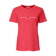 REGULAR T-SHIRT WITH LOGO Woman Pink Splendor REGULAR T-SHIRT WITH LOGO Woman Pink Splendor