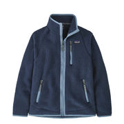 RETRO FLEECE PILE Girl New Navy Light Plume Grey RETRO FLEECE PILE Girl New Navy Light Plume Grey