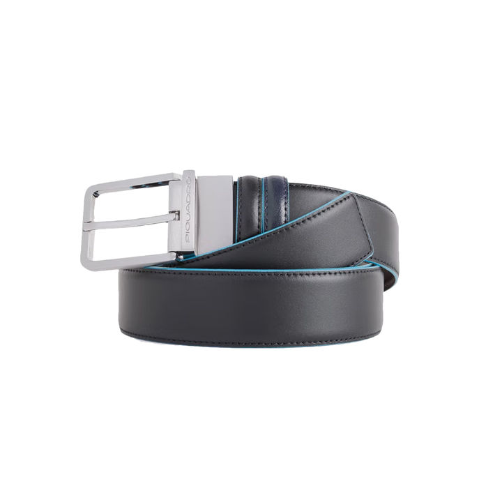 REVERSIBLE BELT Man Black and Blue2