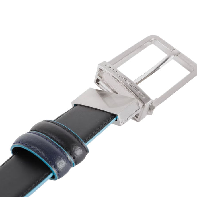 REVERSIBLE BELT Man Black and Blue2