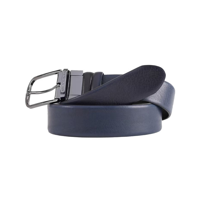REVERSIBLE BELT Man Black Blue