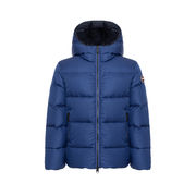 REVERSIBLE DOWN JACKET WITH HOOD Kids Captain Navy REVERSIBLE DOWN JACKET WITH HOOD Kids Captain Navy