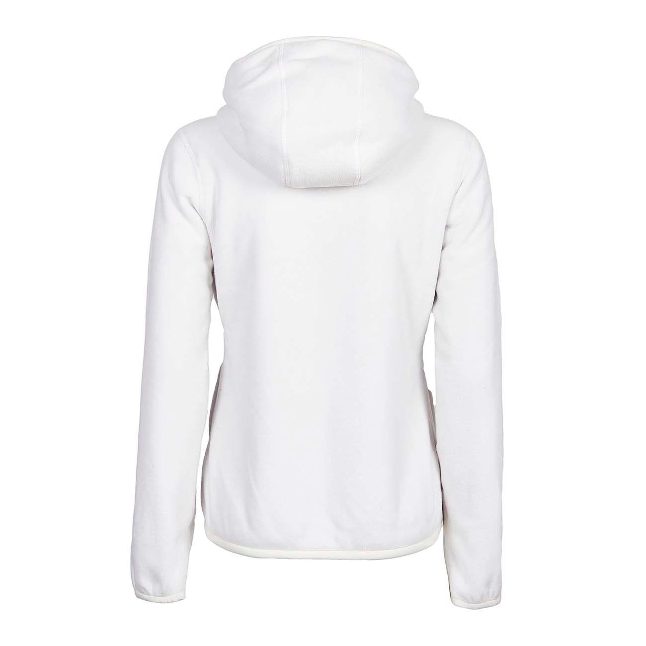 ladies white sweatshirt jacket