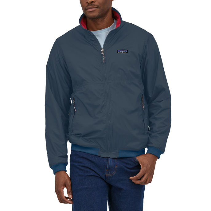 REVERSIBLE SHELLED MICRODINI JACKET Man Tidepool Blue