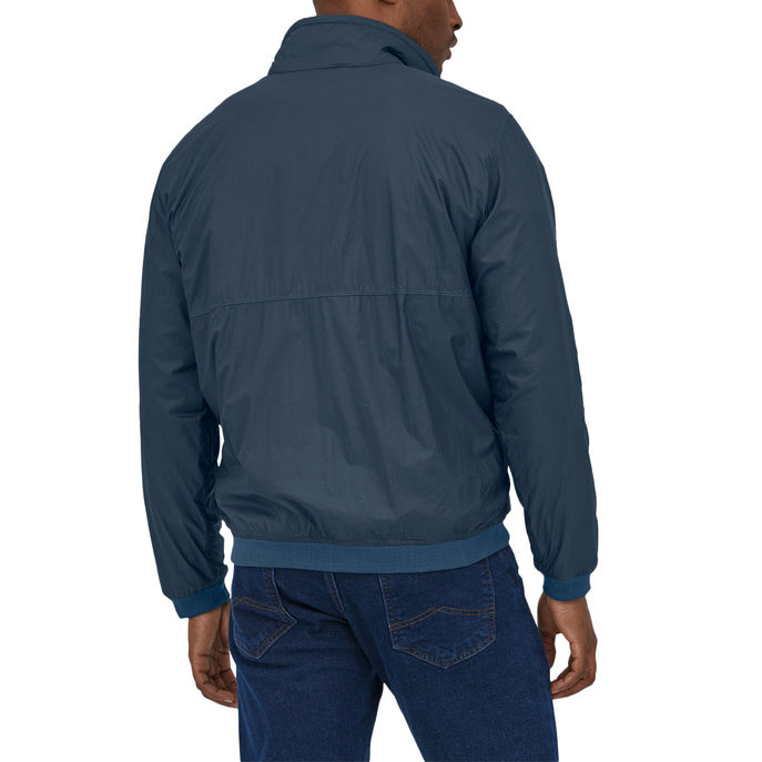 REVERSIBLE SHELLED MICRODINI JACKET Man Tidepool Blue