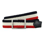 REVERSIBLE STRETCH BELT Man Navy Red REVERSIBLE STRETCH BELT Man Navy Red