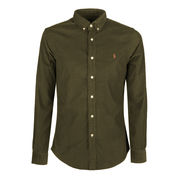 RIBBED SHIRT Man Defender Green  RIBBED SHIRT Man Defender Green