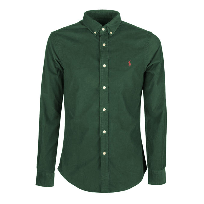RIBBED SHIRT Man Hunt Club Green
