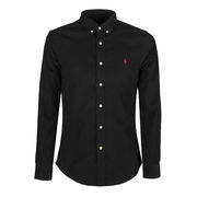 RIBBED SHIRT Man Polo Black   RIBBED SHIRT Man Polo Black
