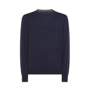 RIBBED WOOL SWEATER Man Blue RIBBED WOOL SWEATER Man Blue