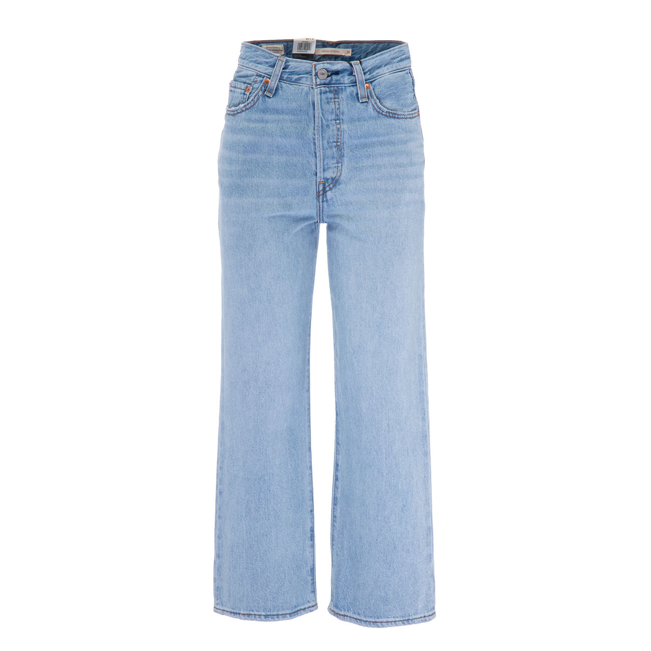 LEVIS RIBCAGE STRAIGHT ANKLE JEANS Woman Middle road | Mascheroni Store