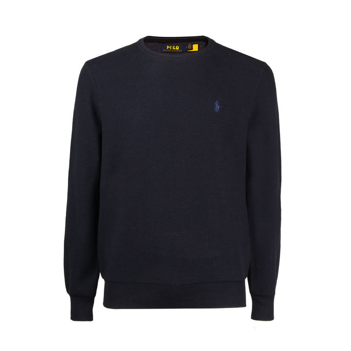 RICE GRAIN PULLOVER Man Navy Heather
