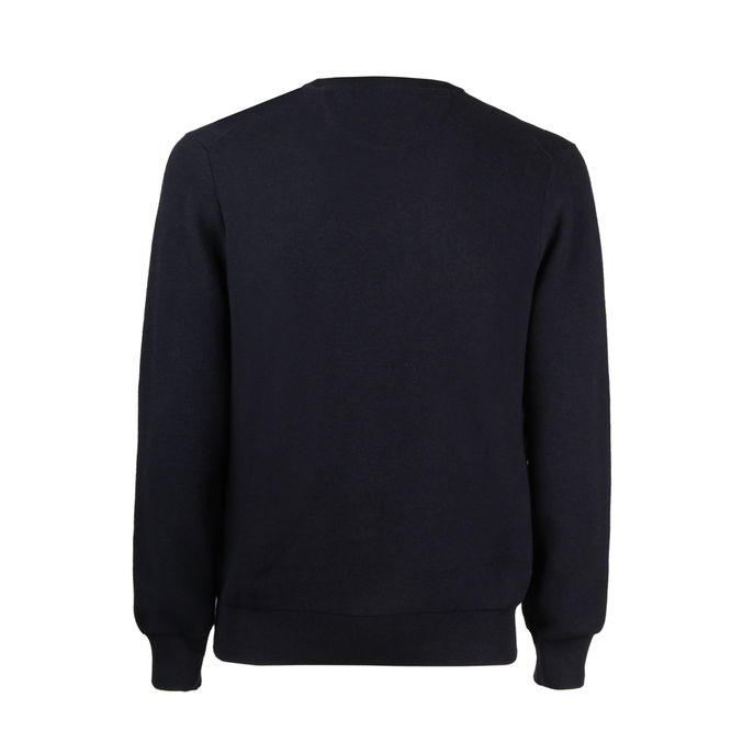 RICE GRAIN PULLOVER Man Navy Heather