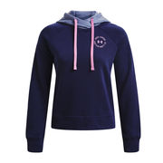 RIVAL FLEECE CREST SWEATSHIRT Woman Midnight RIVAL FLEECE CREST SWEATSHIRT Woman Midnight
