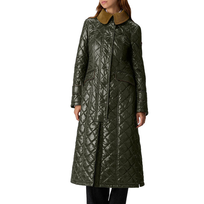 RODERIK KSG LONG COAT WITH VELVET COLLAR