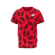 ROUND NECK T-SHIRT WITH LOGO PRINT Kid University Red ROUND NECK T-SHIRT WITH LOGO PRINT Kid University Red