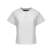 ROUND NECK T-SHIRT WITH PADDED  ROUND NECK T-SHIRT WITH PADDED