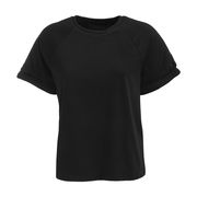 ROUND NECK T-SHIRT WITH PADDED  ROUND NECK T-SHIRT WITH PADDED
