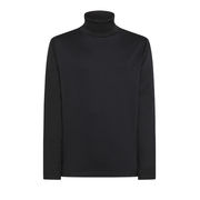 ROUND SOLID TURTLENECK Man Black ROUND SOLID TURTLENECK Man Black