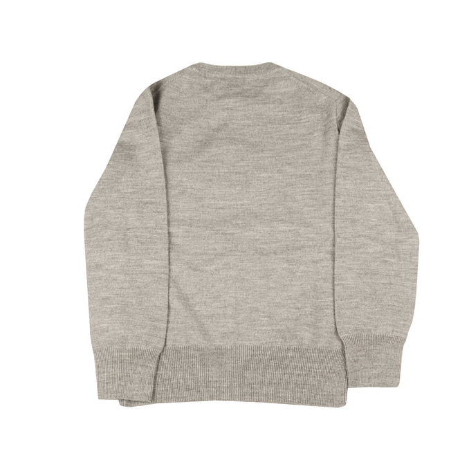ROUNDNECK PULL Kid Grey Melange