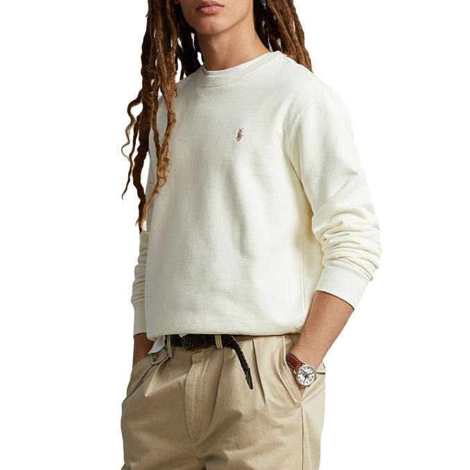 ROUNDNECK SWEATSHIRT Men Clubhouse Cream