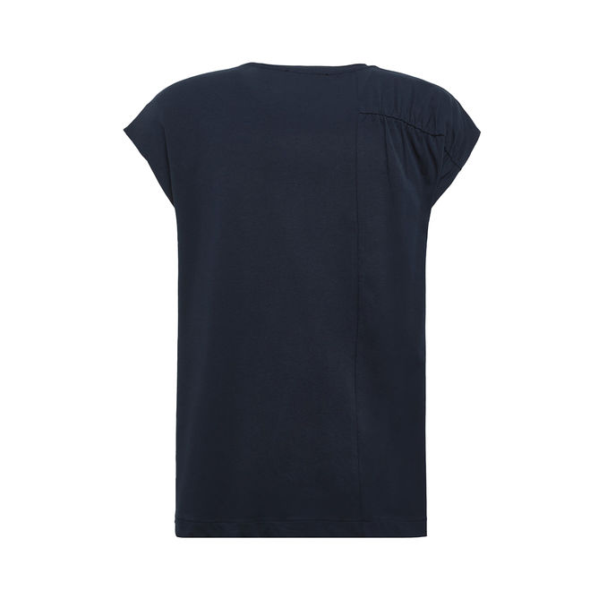ROUNDNECK T-SHIRT Woman Blue Night