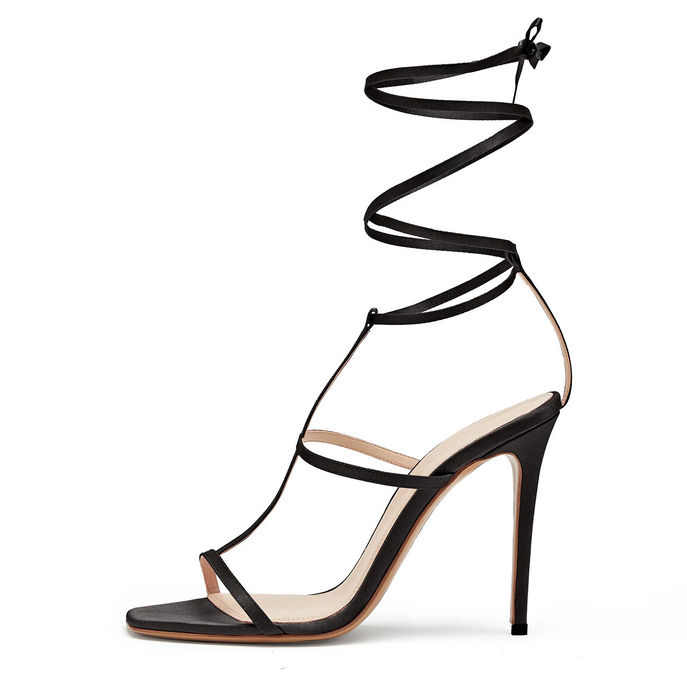 SAINT TROPEZ SANDALS Woman Black