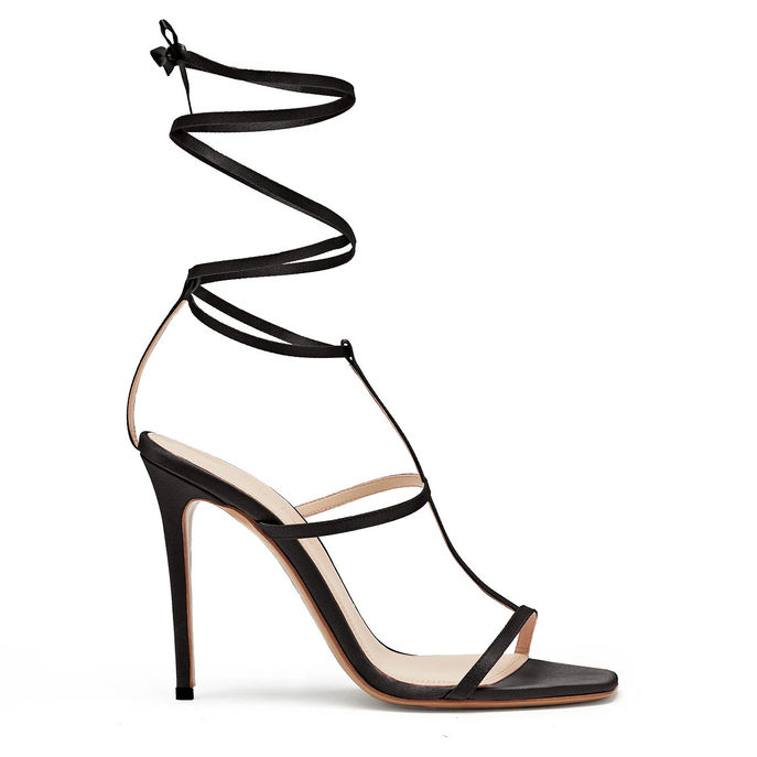 SAINT TROPEZ SANDALS Woman Black