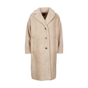 MAX MARA WEEKEND WOOL LONG TEMPERA COAT Woman Cacha