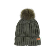SALTBURN CAP RIBBED KNIT Woman Olive SALTBURN CAP RIBBED KNIT Woman Olive