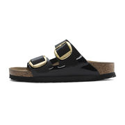 SANDAL ARIZONA BIG BUCKLE Unisex Patent Black SANDAL ARIZONA BIG BUCKLE Unisex Patent Black