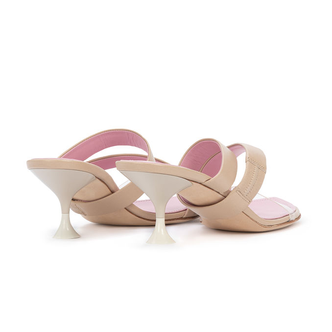 SANDAL BICOLOR ANKLE BOOTS Woman Sahara