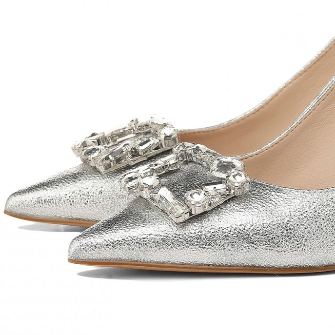 SANDAL CHANEL CLOTILDE Woman Silver