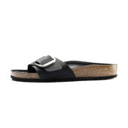SANDAL MADRID BIGBUCKLE OILED LEATHER Unisex Black SANDAL MADRID BIGBUCKLE OILED LEATHER Unisex Black