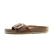 SANDAL MADRID BIGBUCKLE OILED LEATHER Unisex Cognac SANDAL MADRID BIGBUCKLE OILED LEATHER Unisex Cognac