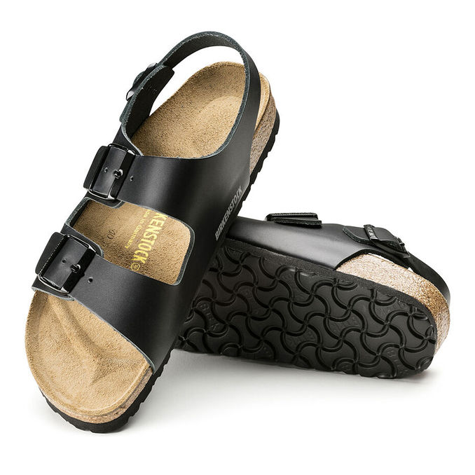 SANDAL MILANO Unisex Black