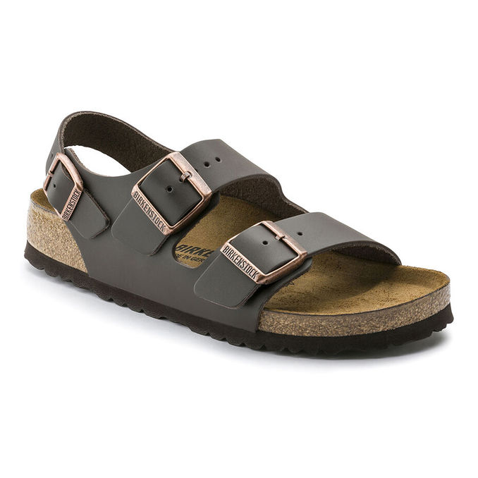 SANDAL MILANO Unisex Dark Brown