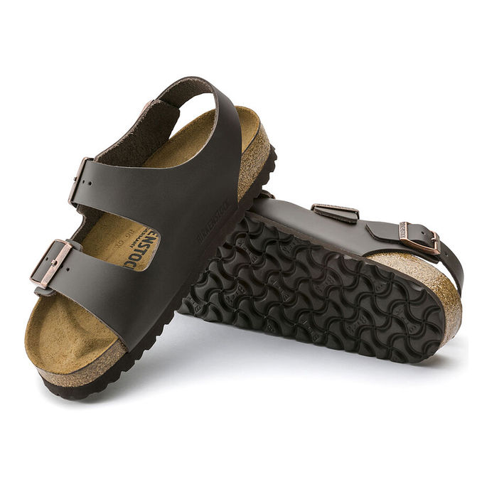 SANDAL MILANO Unisex Dark Brown